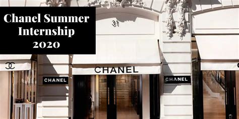 chanel summer internship 2019|Chanel summer internship.